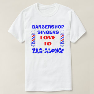 T-shirt Étiquette-Le long de