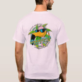 T-shirt Étirement de haute qualité du bécher (Dos)