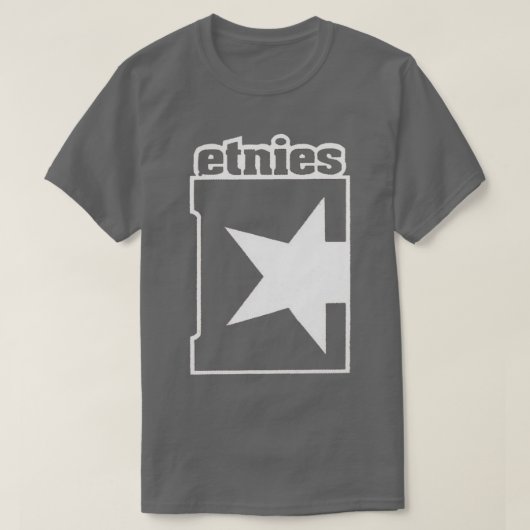 T-shirt Etnies retro skboard design 1 (Design devant)