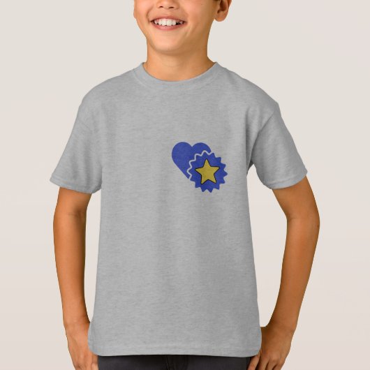 t-shirt étoile (Devant)