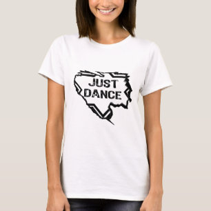 T-shirt Étoile arrachée - Juste Danse - Noir