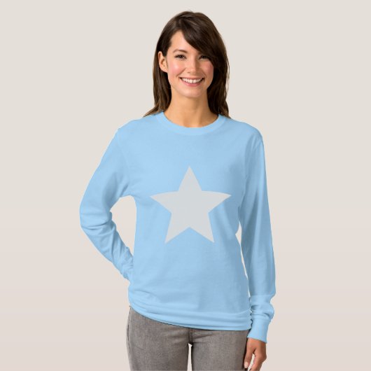 T-shirt Étoile blanche (Devant entier)