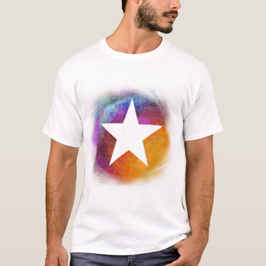 T-shirt Étoile blanche (Devant)