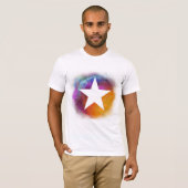 T-shirt Étoile blanche (Devant entier)
