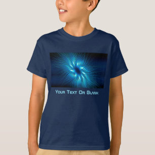 T-shirt Étoile bleue sculptée