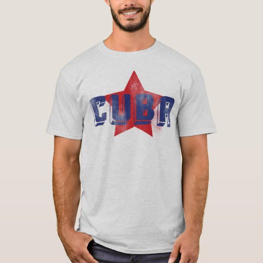 T-shirt Étoile cubaine (Devant)