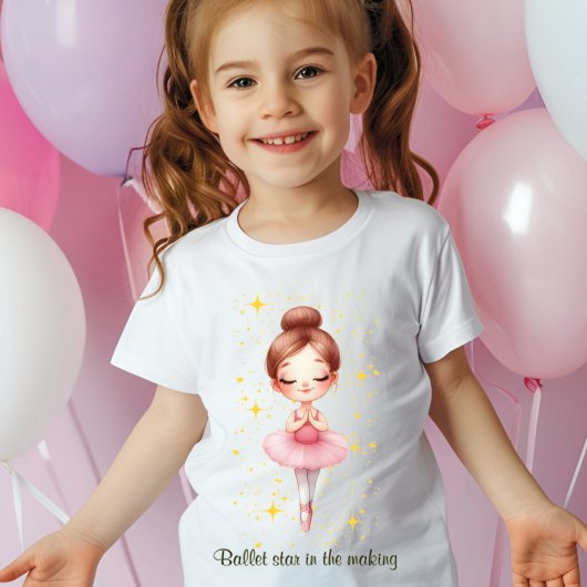 T-Shirt Étoile de ballet fille