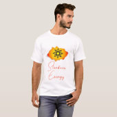 T-shirt Étoile de boussole (Devant entier)