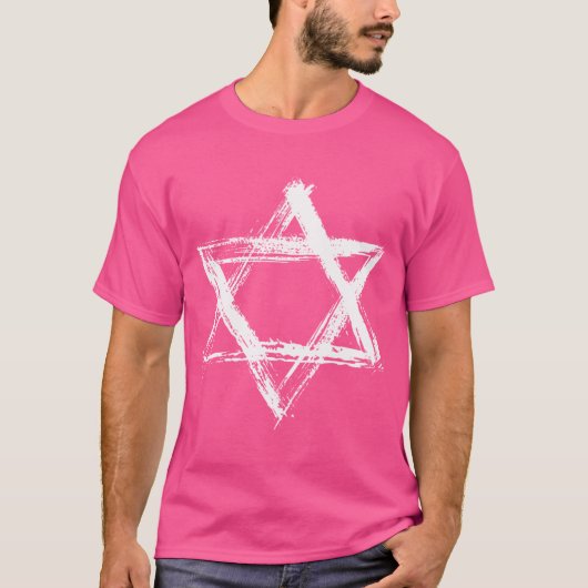 T-shirt Étoile De David (Devant)