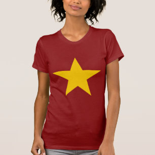 T-shirt Étoile de drapeau du Vietnam