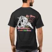 T-shirt Étoile de drapeaux de Jiu-Jitsu… ! ! ! (Dos)
