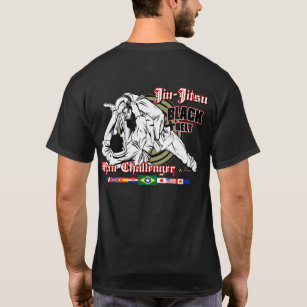 T-shirt Étoile de drapeaux de Jiu-Jitsu… ! ! !
