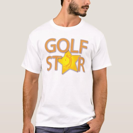 T-shirt Étoile de golf (Devant)