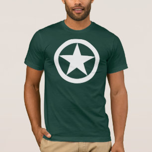 T-shirt Étoile de jeep de 2ÈME GUERRE MONDIALE