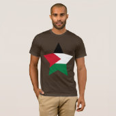 T-shirt Étoile de la Palestine (Devant entier)