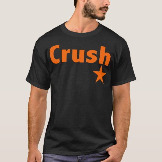 T-SHIRT ÉTOILE DE LA VILLE DE CRUSH (Devant)