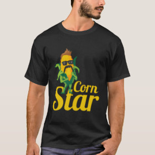 T-shirt Étoile De Maïs Pour Un Agriculteur De Maïs