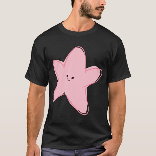 T-shirt Étoile de mer mignonne (Devant)
