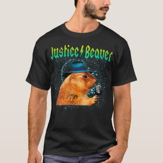 T-shirt Étoile de musique de Justice Beaver