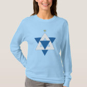 T-shirt Étoile de Noël de David (Devant)