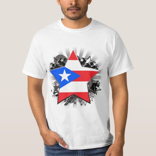 T-shirt Étoile de Porto Rico (Devant)