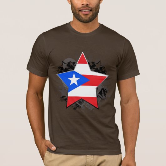 T-shirt Étoile de Porto Rico (Devant)