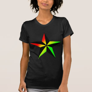 T-shirt Étoile de Rasta