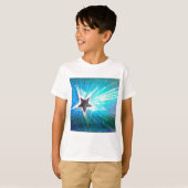 T-shirt Étoile de scintillement (Devant entier)
