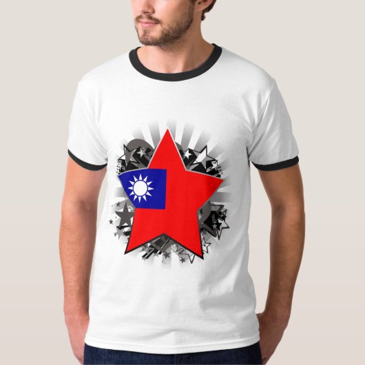 T-shirt Étoile de Taïwan (Devant)