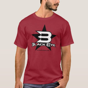 T-shirt Étoile de vélos d'oeil au beurre noir - noir/bla