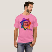 T-shirt Étoile d'Elven, trinité (Devant entier)