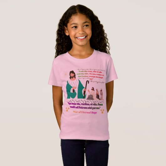 T-Shirt Étoile d'Espoir Éternel (Devant entier)