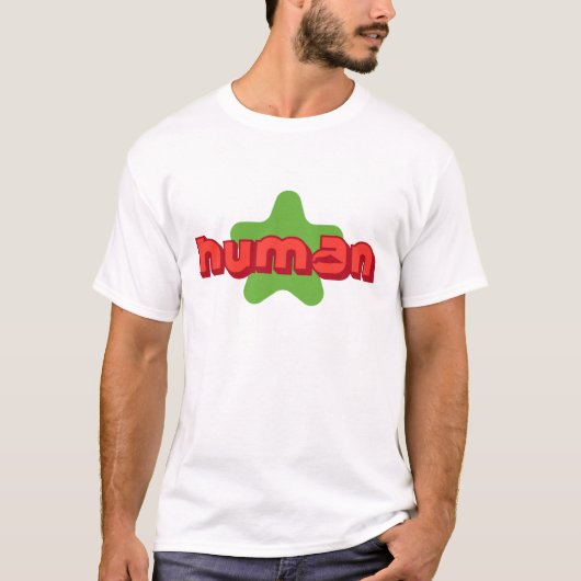 T-shirt étoile humaine (Devant)