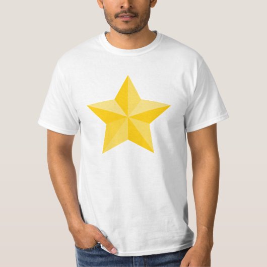 T-shirt étoile jaune (Devant)
