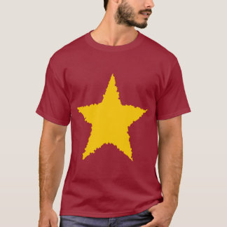 T-shirt Étoile jaune fraîche