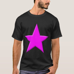 T-shirt Étoile - Magenta