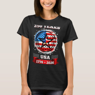 T-shirt Étoile patriotique américaine 250e anniversaire 4