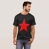 T-shirt Étoile - Rouge (Devant entier)