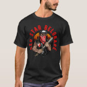 T-shirt Étoile rouge de Belgrade (Devant)