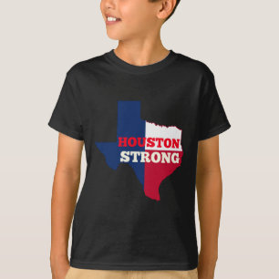 T-shirt Étoile solitaire "Houston fort "