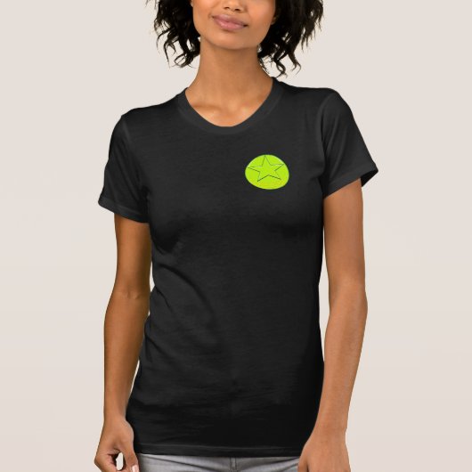 T-shirt Étoile verte (Devant)