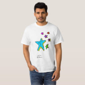 T-shirt étoiles (Devant entier)