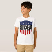 T-shirt étoiles BIDEN et rayures (Devant entier)