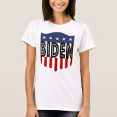 T-shirt étoiles BIDEN et rayures (Devant)