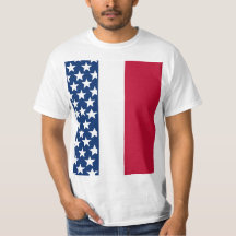 Étoiles blanches bleues rouges joyeux Jour de l'In