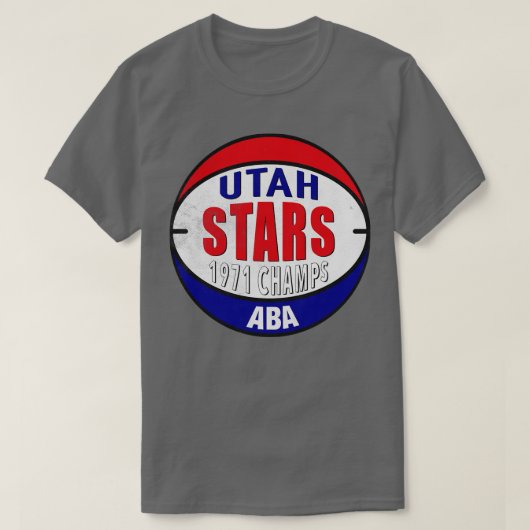 T-shirt Étoiles Classiques Utah 1971 (Design devant)