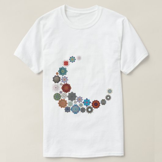 T-shirt Étoiles crécentes (Design devant)