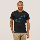 T-shirt Étoiles de constellation Zodiaque Scorpio (Devant entier)