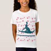 T-Shirt Étoiles de gymnaste (Devant)