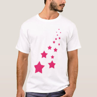 T-shirt Étoiles de rose